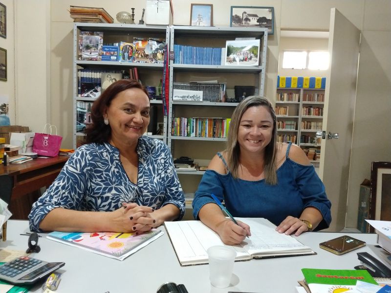 Direce Maria de Lima, Assistente Soical - Karlla Alessandra Amaral, Psicóloga - FASEPA